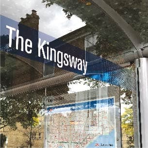 Transit imagery from 293 The Kingsway neighbourhood materials